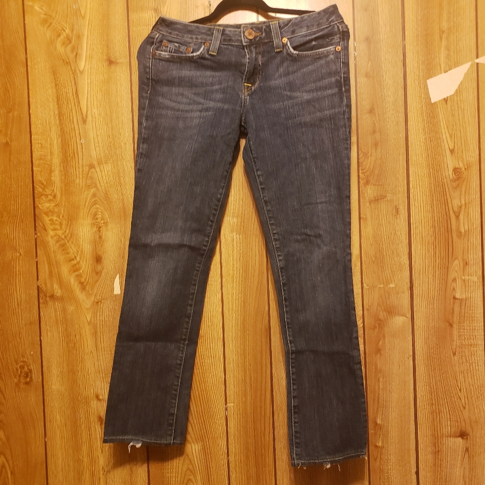 Lucky Brand Womens Size 4/27 Mid Wash Mid Rise Straight Jeans